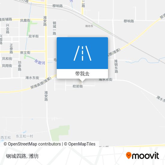 钢城四路地图