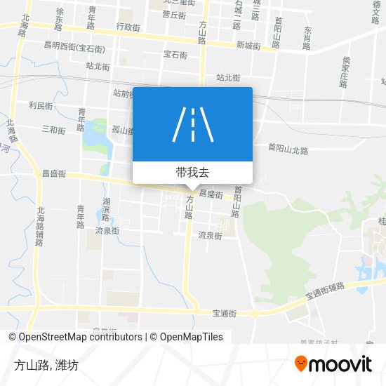 方山路地图