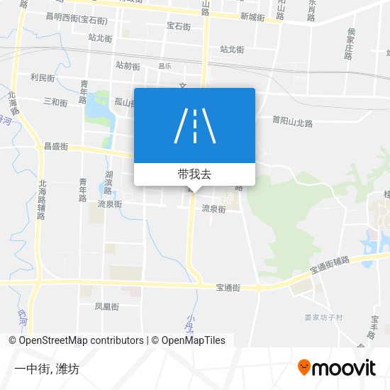 一中街地图