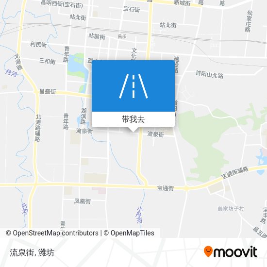 流泉街地图