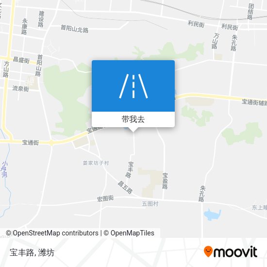 宝丰路地图