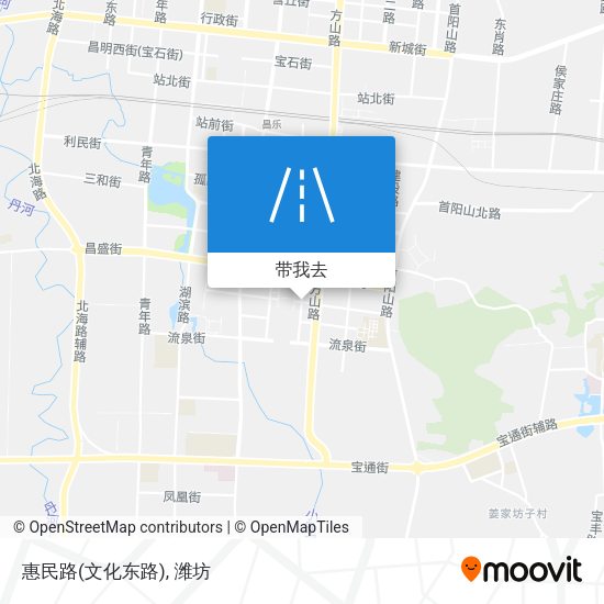 惠民路(文化东路)地图