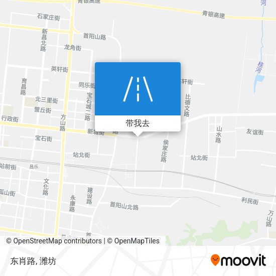 东肖路地图