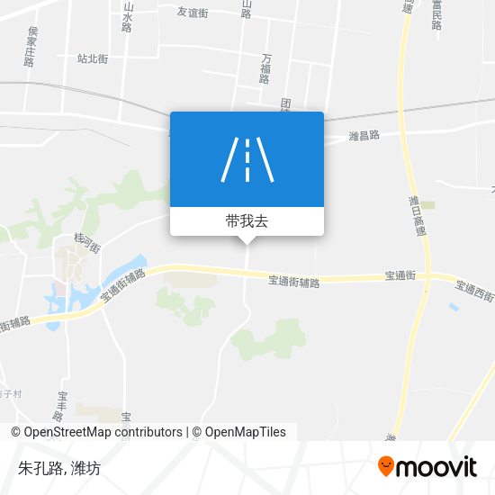 朱孔路地图
