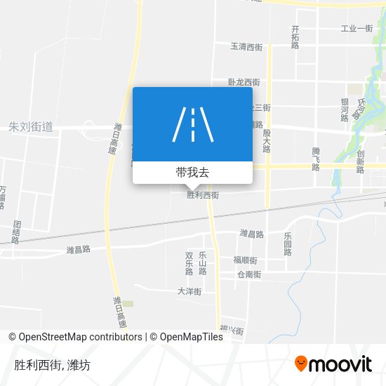 胜利西街地图