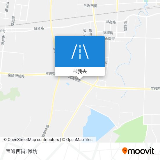 宝通西街地图