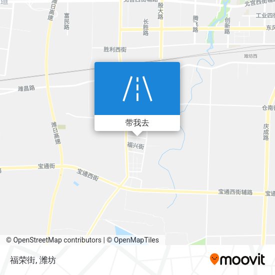 福荣街地图