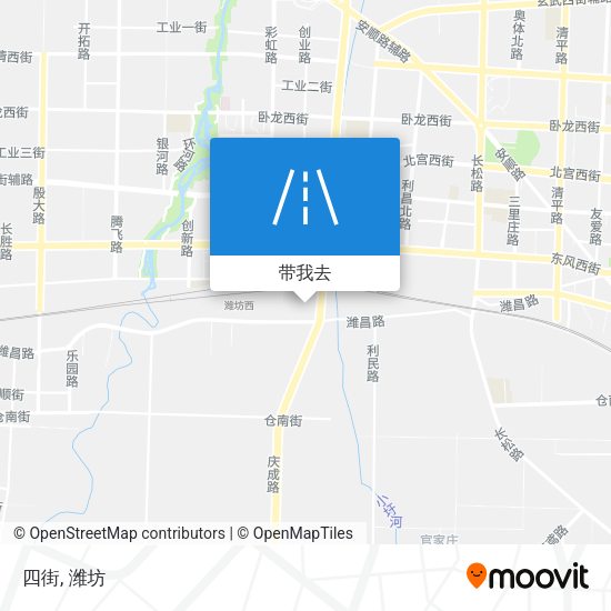 四街地图