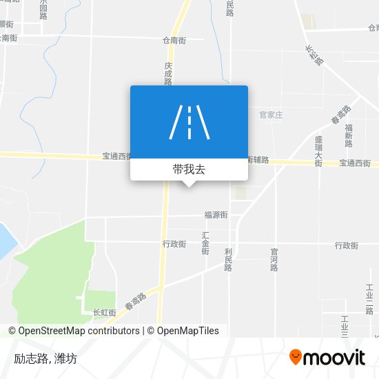励志路地图