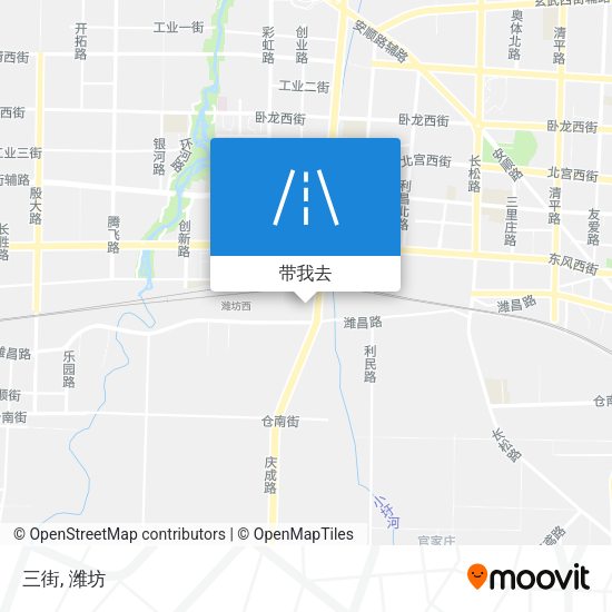 三街地图