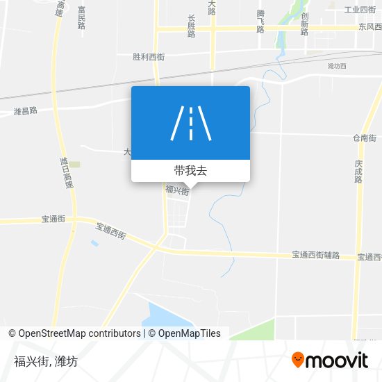 福兴街地图