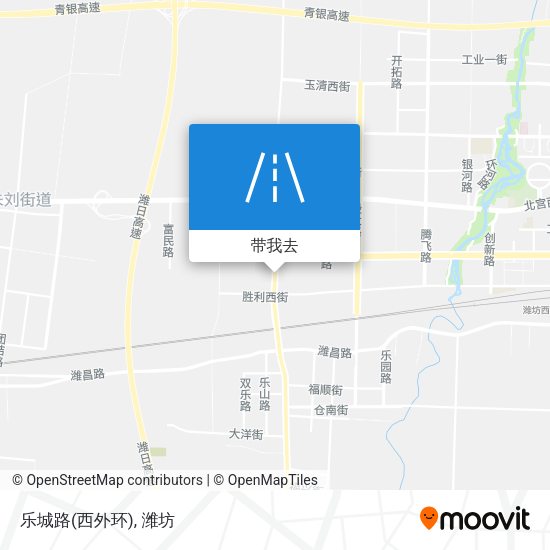 乐城路(西外环)地图
