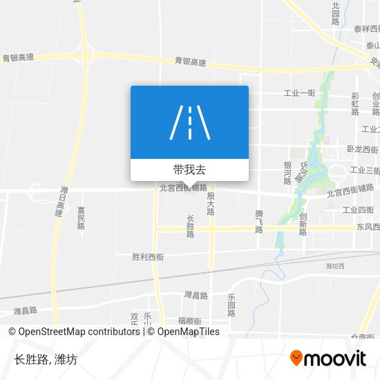 长胜路地图