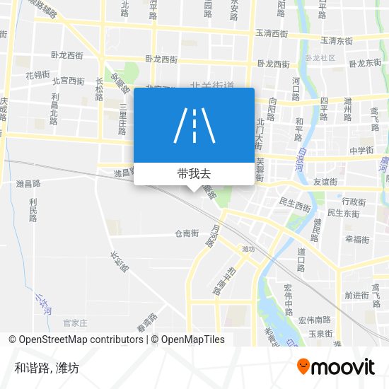 和谐路地图