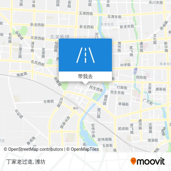 丁家老过道地图