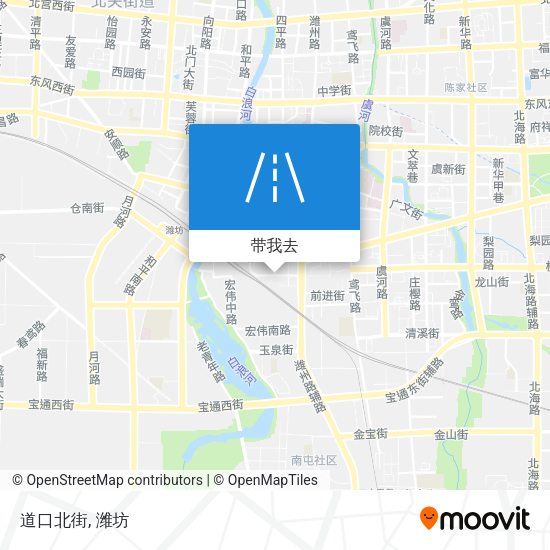 道口北街地图