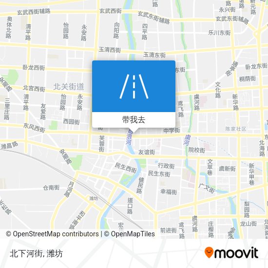 北下河街地图