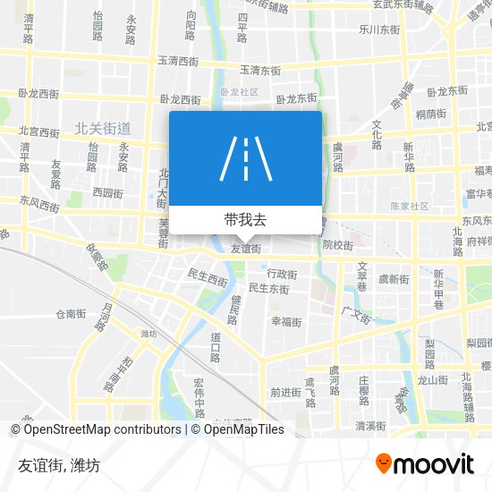 友谊街地图
