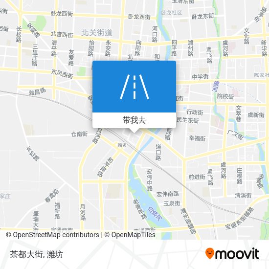 茶都大街地图