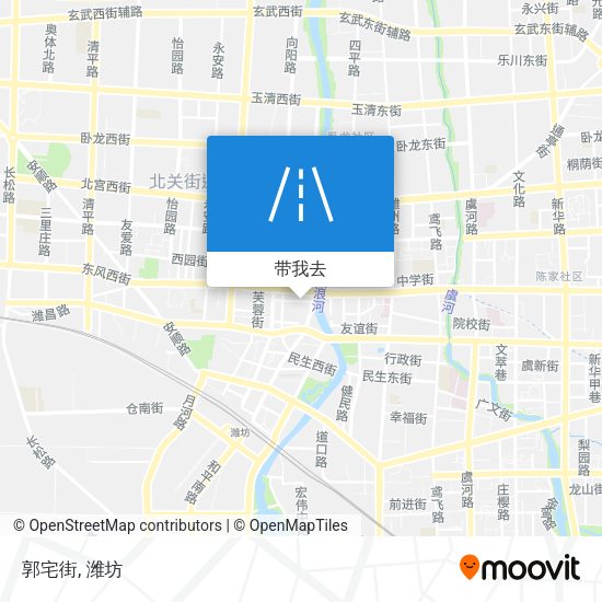 郭宅街地图