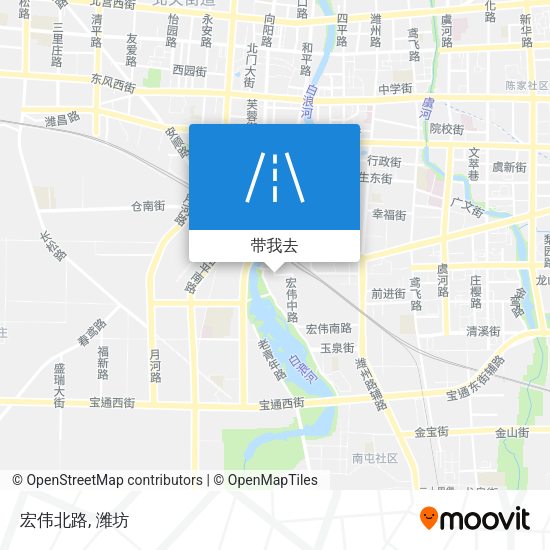 宏伟北路地图