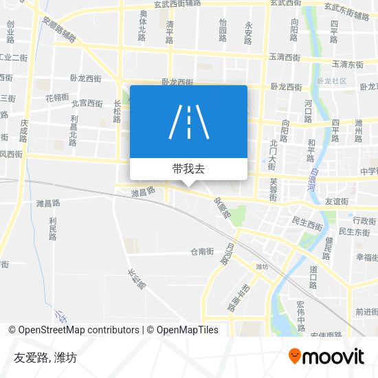 友爱路地图