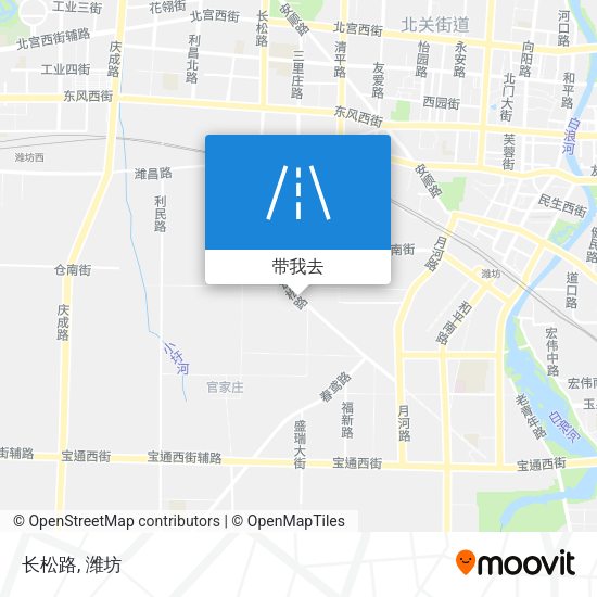长松路地图