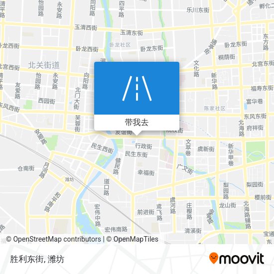 胜利东街地图