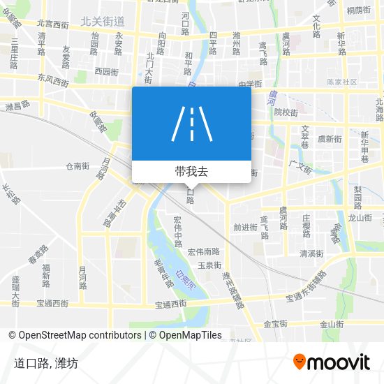 道口路地图
