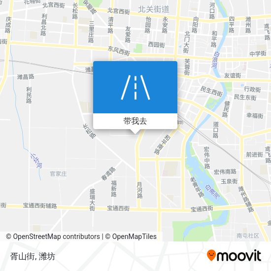 胥山街地图
