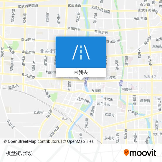 棋盘街地图