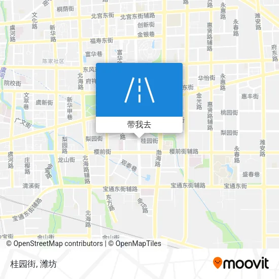 桂园街地图