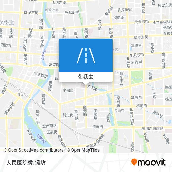 人民医院桥地图