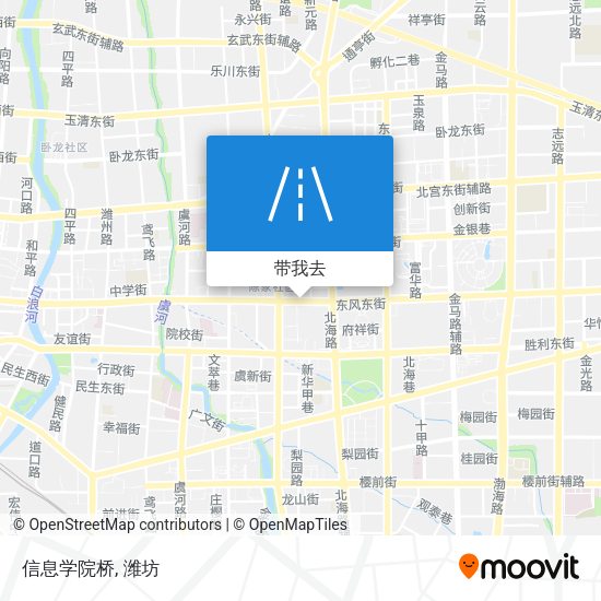 信息学院桥地图