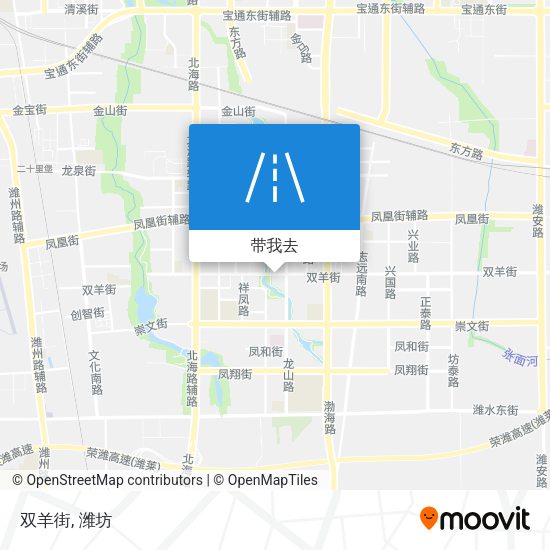 双羊街地图