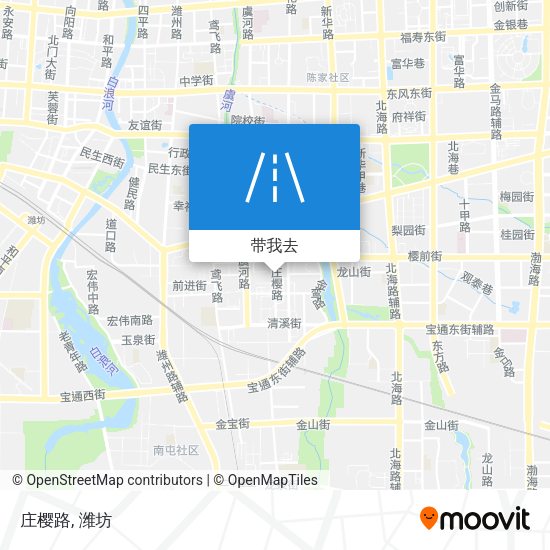 庄樱路地图