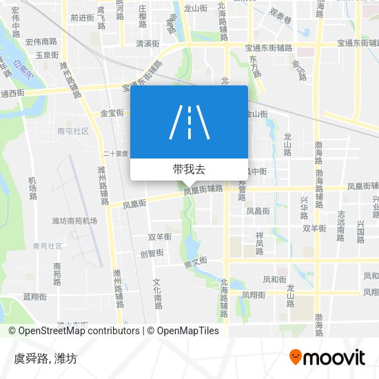 虞舜路地图
