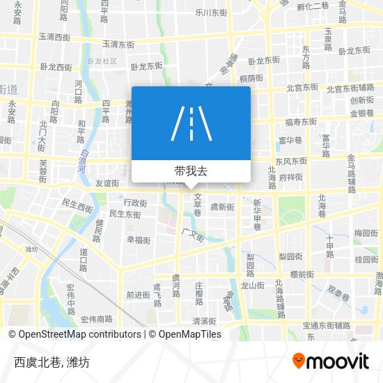 西虞北巷地图