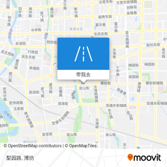 梨园路地图