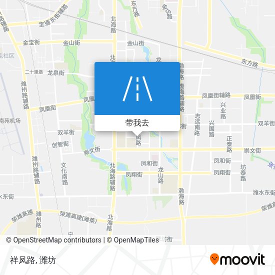 祥凤路地图