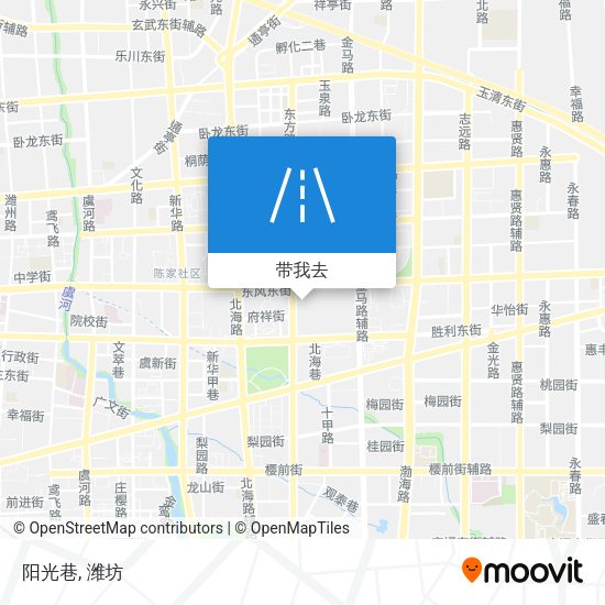 阳光巷地图