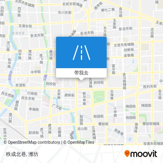 秩成北巷地图