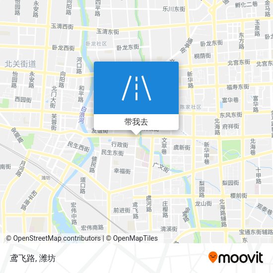 鸢飞路地图
