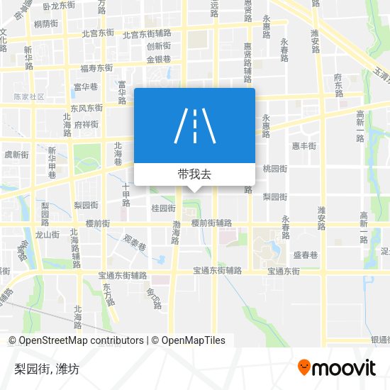 梨园街地图