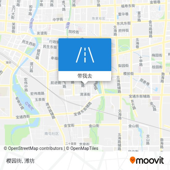 樱园街地图