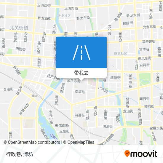 行政巷地图