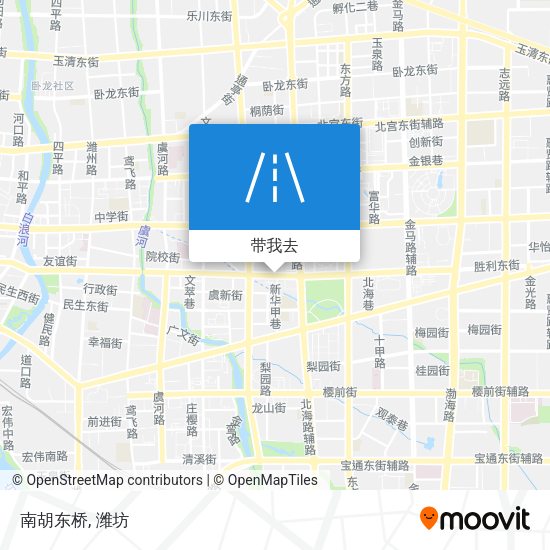 南胡东桥地图
