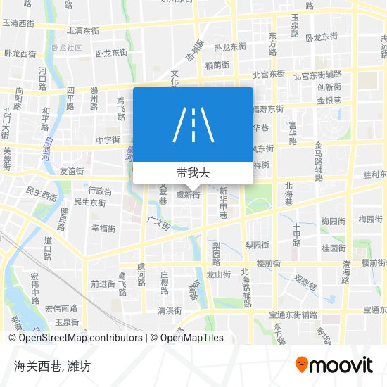 海关西巷地图
