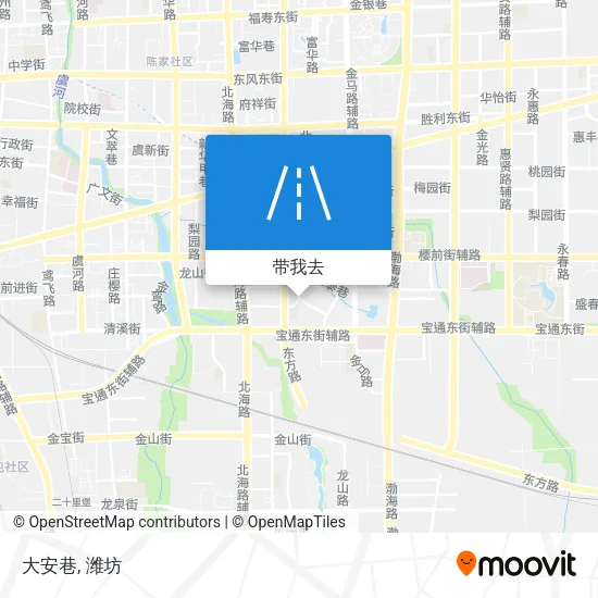 大安巷地图