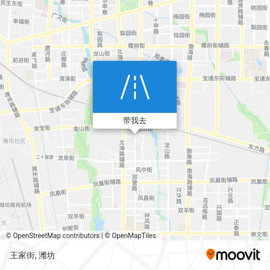 王家街地图